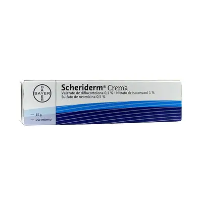 Scheriderm crema caja 15 g