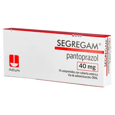 Segregam 40 mg comprimidos, caja x 14 unidades