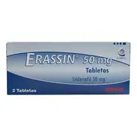Sildenafil 50 mg caja x 2 tabletas Erassin