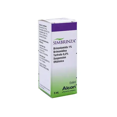 Simbrinza gotas oftálmicas, frasco 5 ml