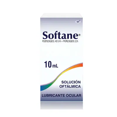 Softane solución oftálmica 4 mg + 3 mg/ml frasco 10 ml