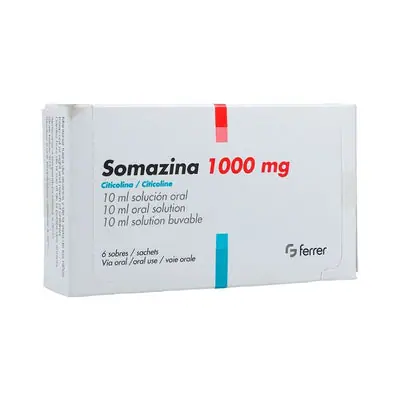 Somazina 1000 mg caja x 6 sachets