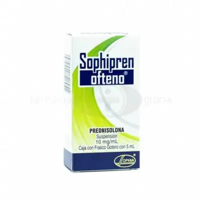Sophipren (prednisolona) gotas oftálmicas caja 5 ml