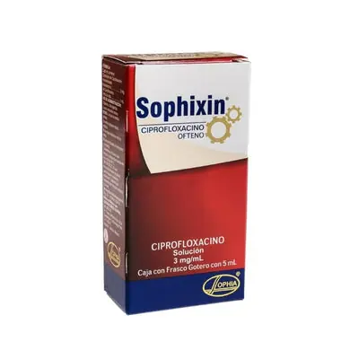 Sophixin Ofteno gotas oftálmicas caja 5 ml