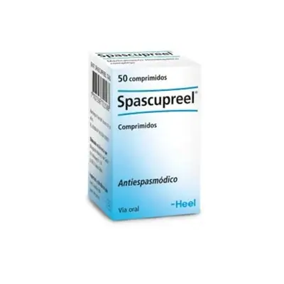 Spascupreel tabletas frasco x 50 unidades
