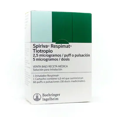 Spiriva Respimat 2.5 mcg inhalador 4 ml