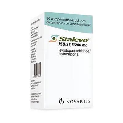 Stalevo comprimidos 150/37.5/200 mg, caja x 30 unidades