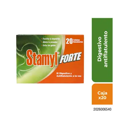 Stamyl Forte tabletas caja x 20 unidades