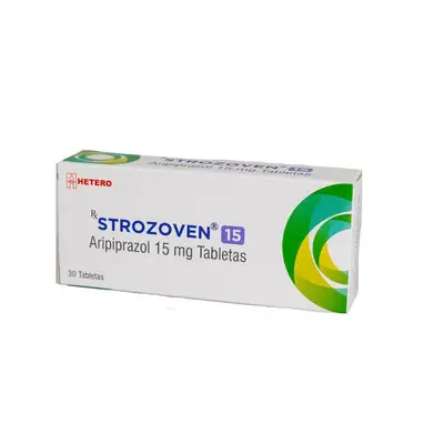 Strozoven (aripiprazol) tabletas 15 mg caja x 30 unidades