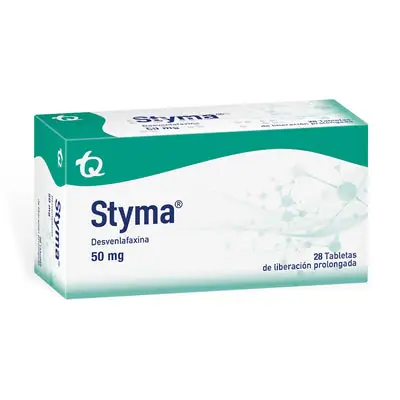 Styma tabletas 50 mg caja x 28 unidades