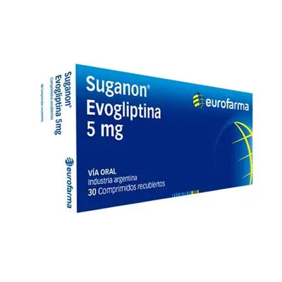 Suganon tabletas 5 mg, caja x 30 unidades
