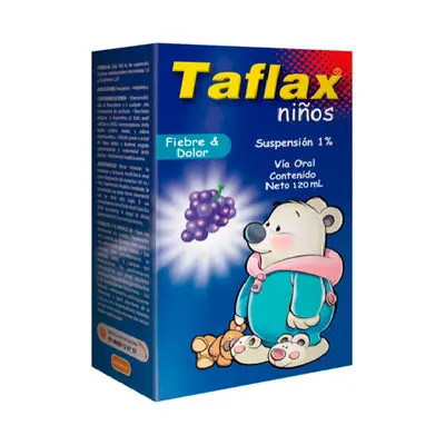 Taflax Niños suspensión 1 % frasco x 120 ml – Closter Pharma