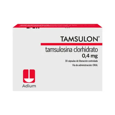 Tamsulon 0.4 mg cápsulas, caja x 30 unidades