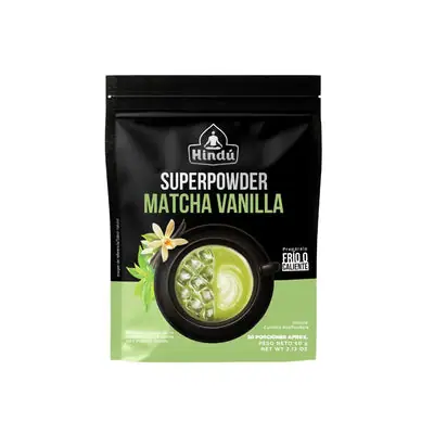 Té Matcha Hindu Superpowder vainilla bolsa 60 g