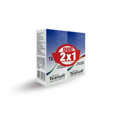 Tearsoft PE gotas oftálmicas caja