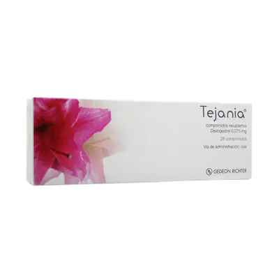 Tejania tabletas 0.075 mg caja x 28 unidades