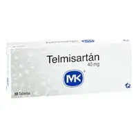 Telmisartán 40 mg caja x 30 tabletas MK