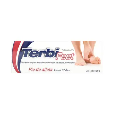 Terbifeet Vitalis gel 1 %, caja x 1 unidad