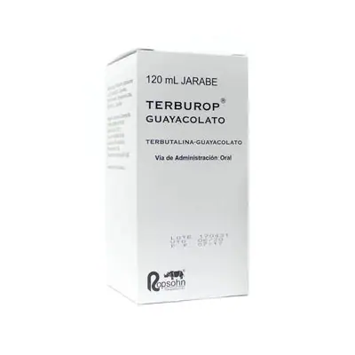 Terburop guayacolato jarabe frasco de 120 ml