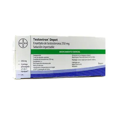Testoviron Depot 250 mg, ampolla caja x 1 unidad