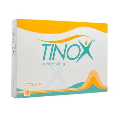 Tinox tabletas 2,5 mg, caja x 30 unidades