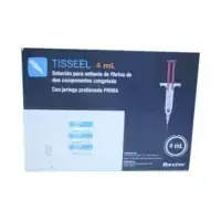 Tisseel Prima (fibrinógeno 288 mg/4 ml), kit vial x 4 ml congelado