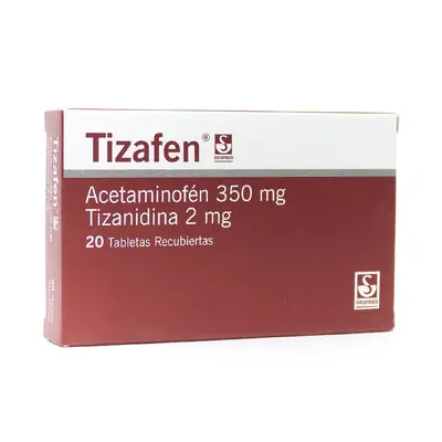 Tizafen tabletas caja x 20 unidades