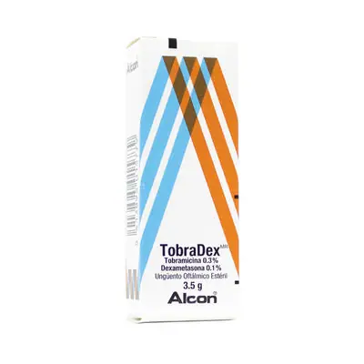 Tobradex ungüento oftálmico, caja 3,5 g
