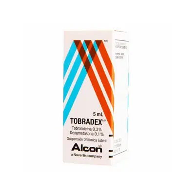 Tobradex gotas oftálmicas, frasco 5 ml