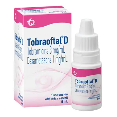 Tobraoftal D Gotas Oftálmicas caja 5 ml