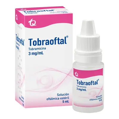 Tobraoftal Gotas Oftálmicas 0.3% caja 5 ml