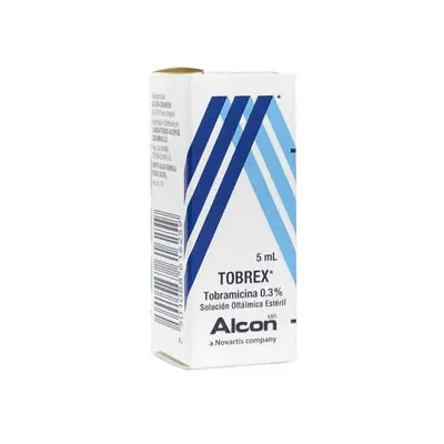 Tobrex gotas oftálmicas, frasco 5 ml