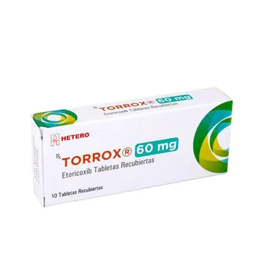 Torrox (etoricoxib) tabletas 60 mg caja x 10 unidades