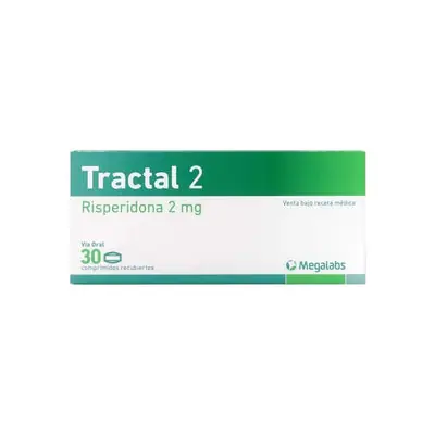 Tractal comprimidos 2 mg, caja x 30 unidades