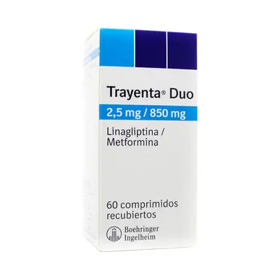 Trayenta Duo 2.5/850 mg x 60 comprimidos
