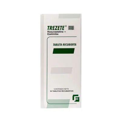 Trezete tabletas recubiertas 10/10 mg caja x 30 unidades