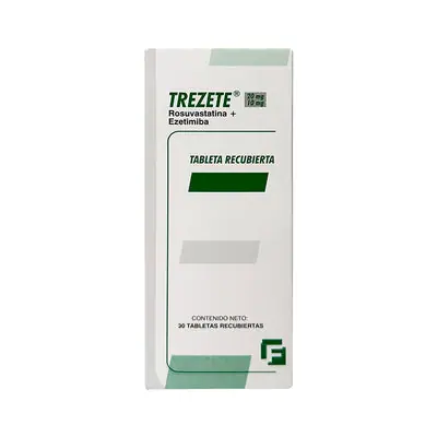 Trezete tabletas recubiertas 10/20 mg caja x 30 unidades