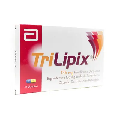Trilipix cápsulas 135 mg, caja x 30 unidades