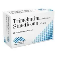 Trimebutina 200 mg + simeticona 120 mg Colmed x 30 tabletas