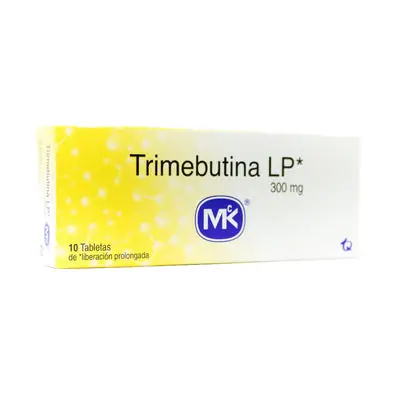 Trimebutina 300 mg caja x 10 tabletas (Lp Mk)