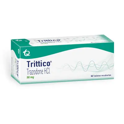 Trittico cápsulas 50 mg caja x 50 unidades