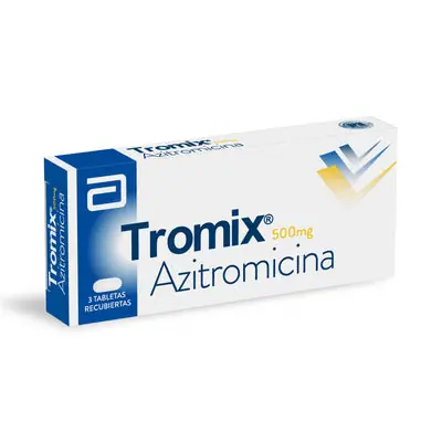 Tromix tabletas 500 mg, caja x 3 unidades
