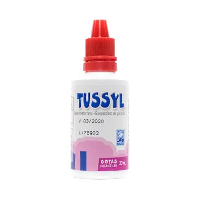 Tussyl gotas frasco 30 ml