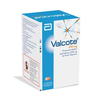 Valcote tabletas 250 mg, caja x 30 unidades