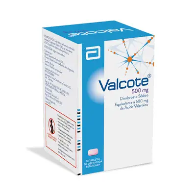 Valcote tabletas 500 mg, caja x 30 unidades