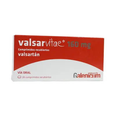 Valsarvitae comprimidos 160 mg, caja x 28 unidades