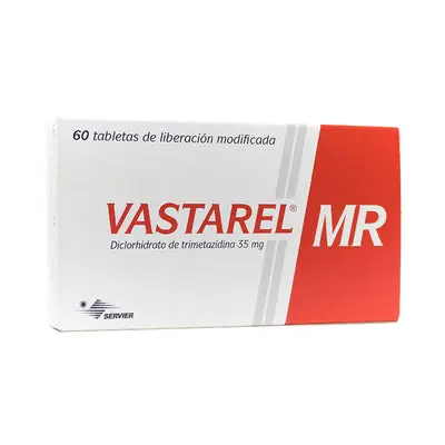 Vastarel MR LP comprimidos 35 mg caja x 60 unidades