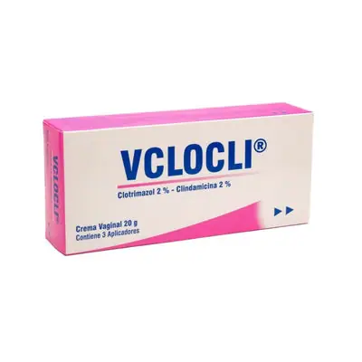 Vclocli crema vaginal 2 % tubo x 20 g