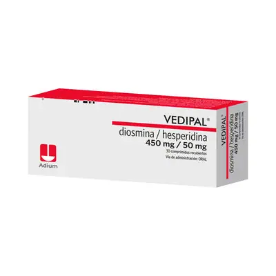 Vedipal 450/50 mg comprimidos, caja x 30 unidades