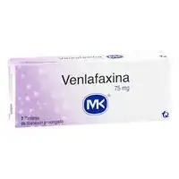 Venlafaxina 75 mg caja x 7 tabletas MK